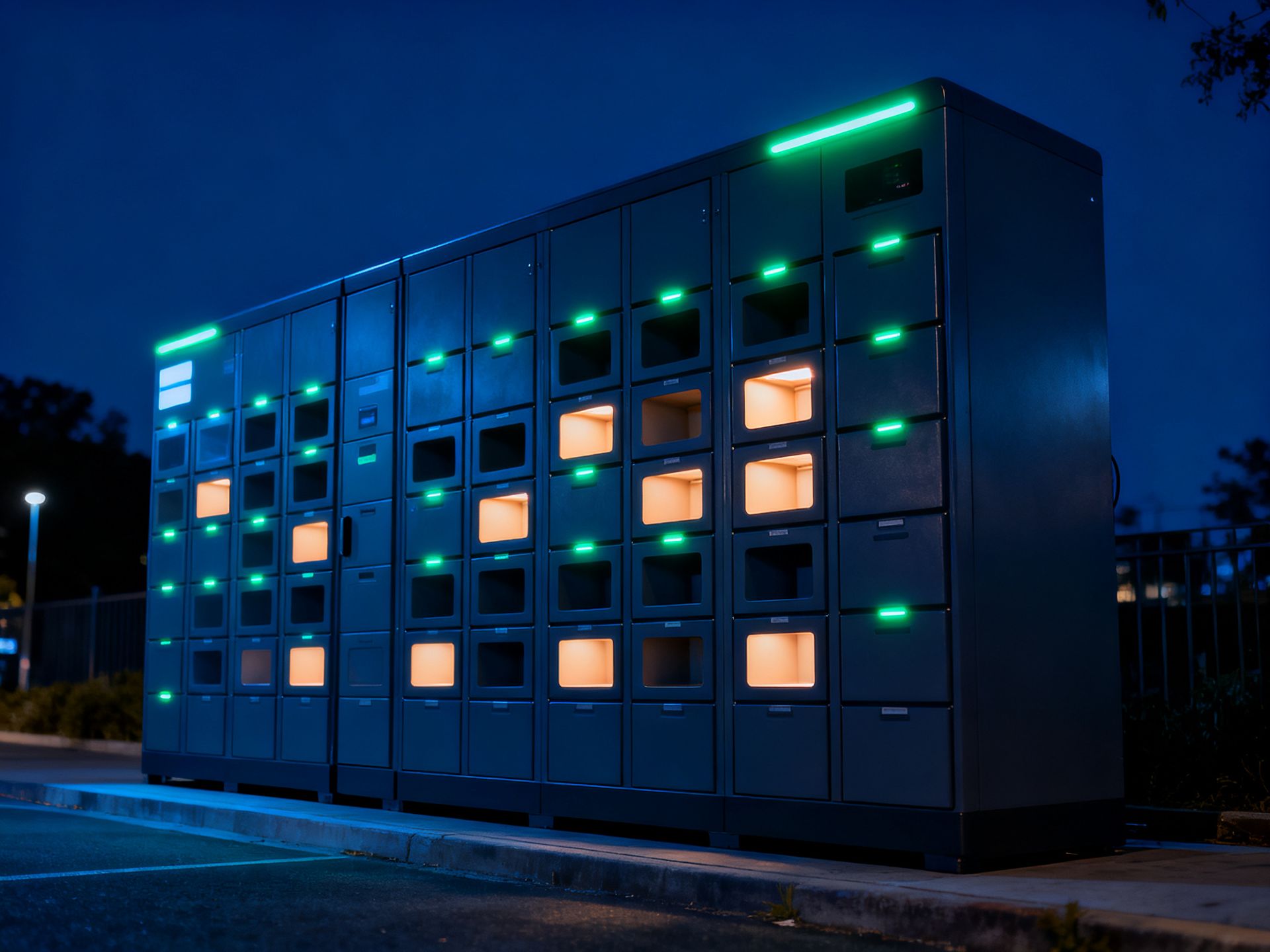 Smart locker solution for food pickup