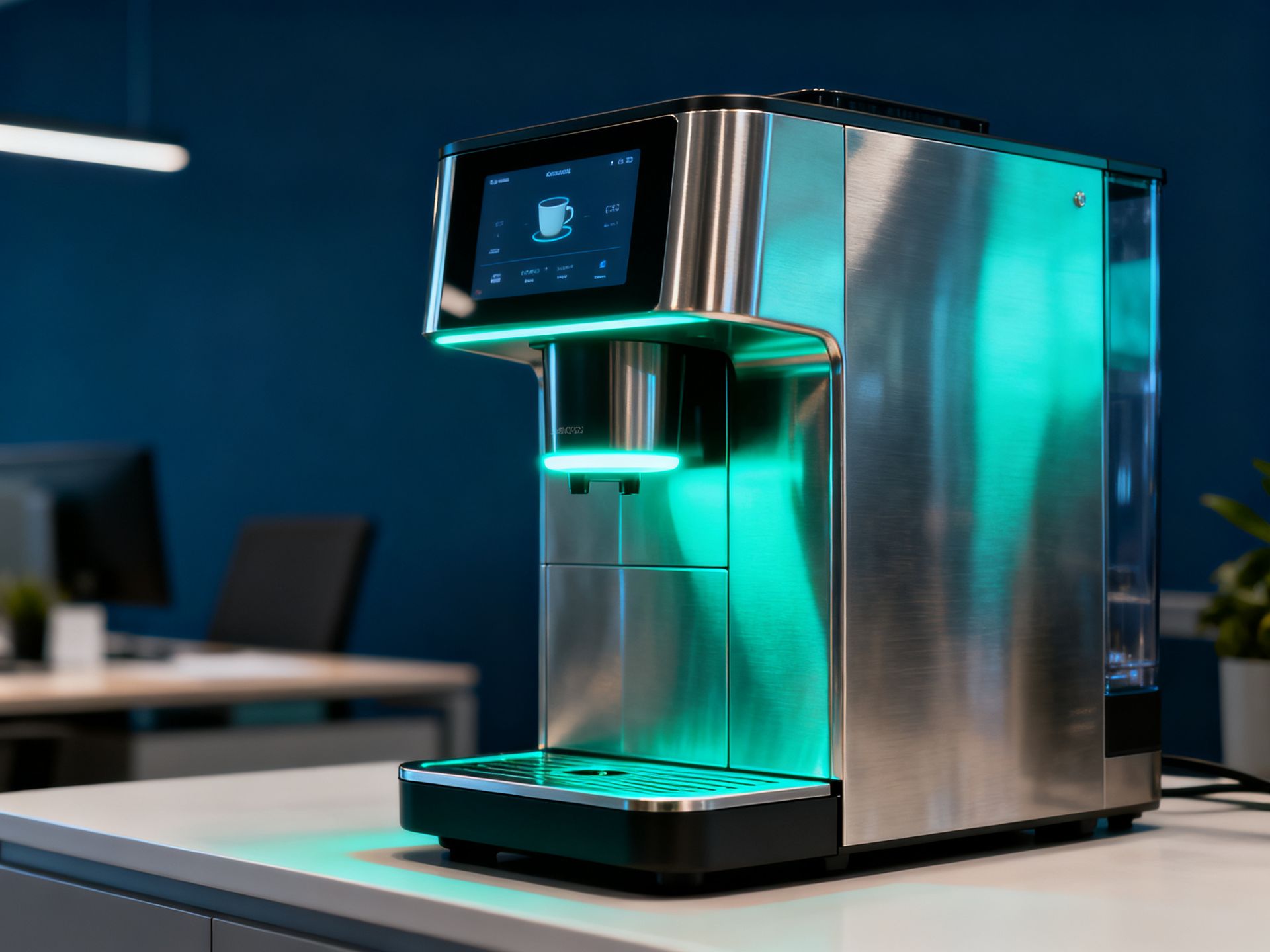 Scan-to-brew shared coffee machine solution