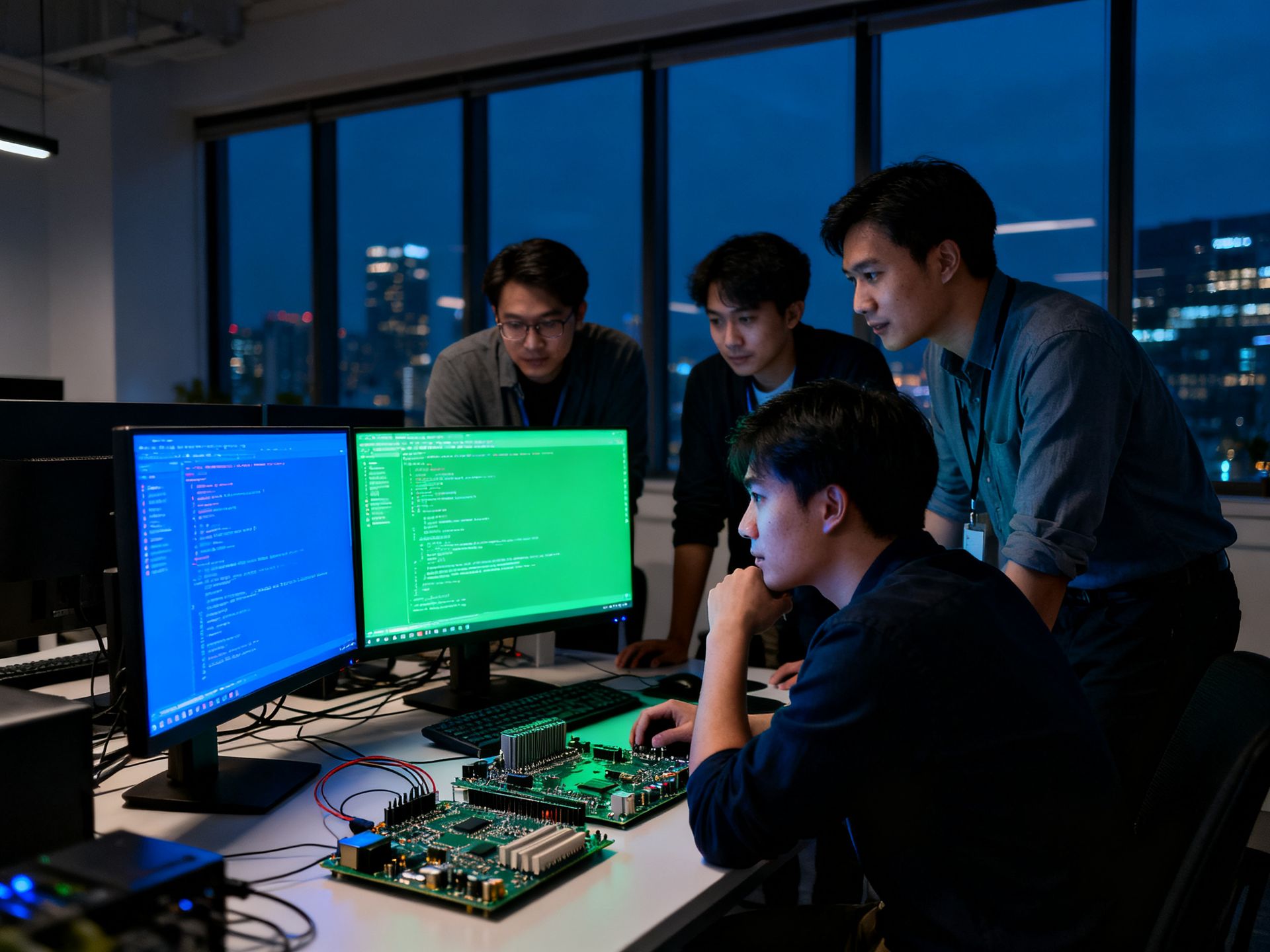 Juhui Software smart IoT development engineering team