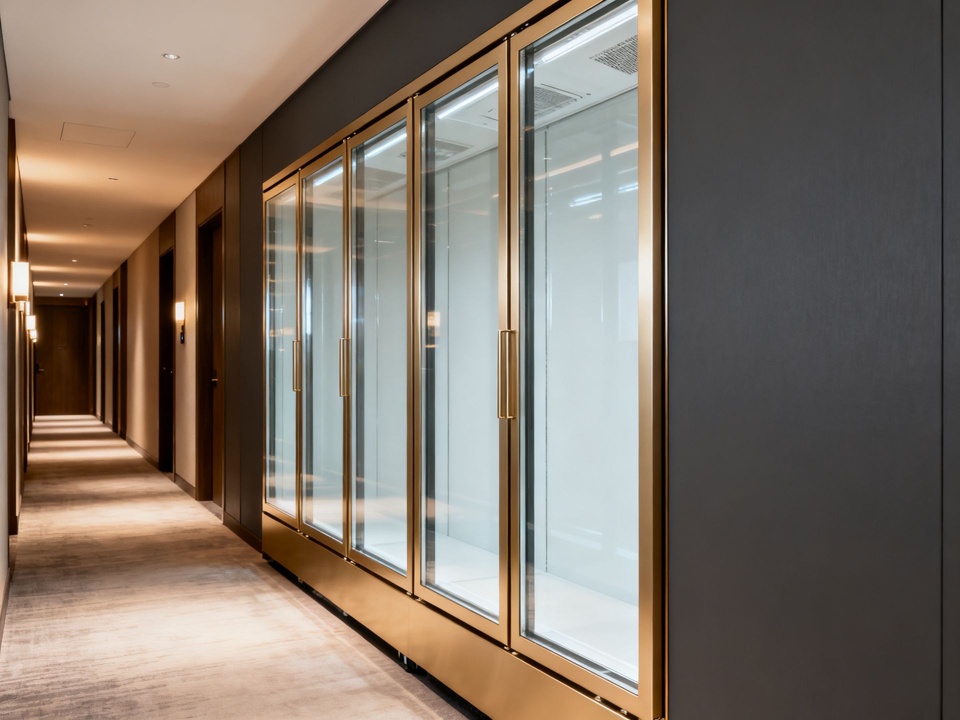 In-room smart cabinet retail solution for hotels