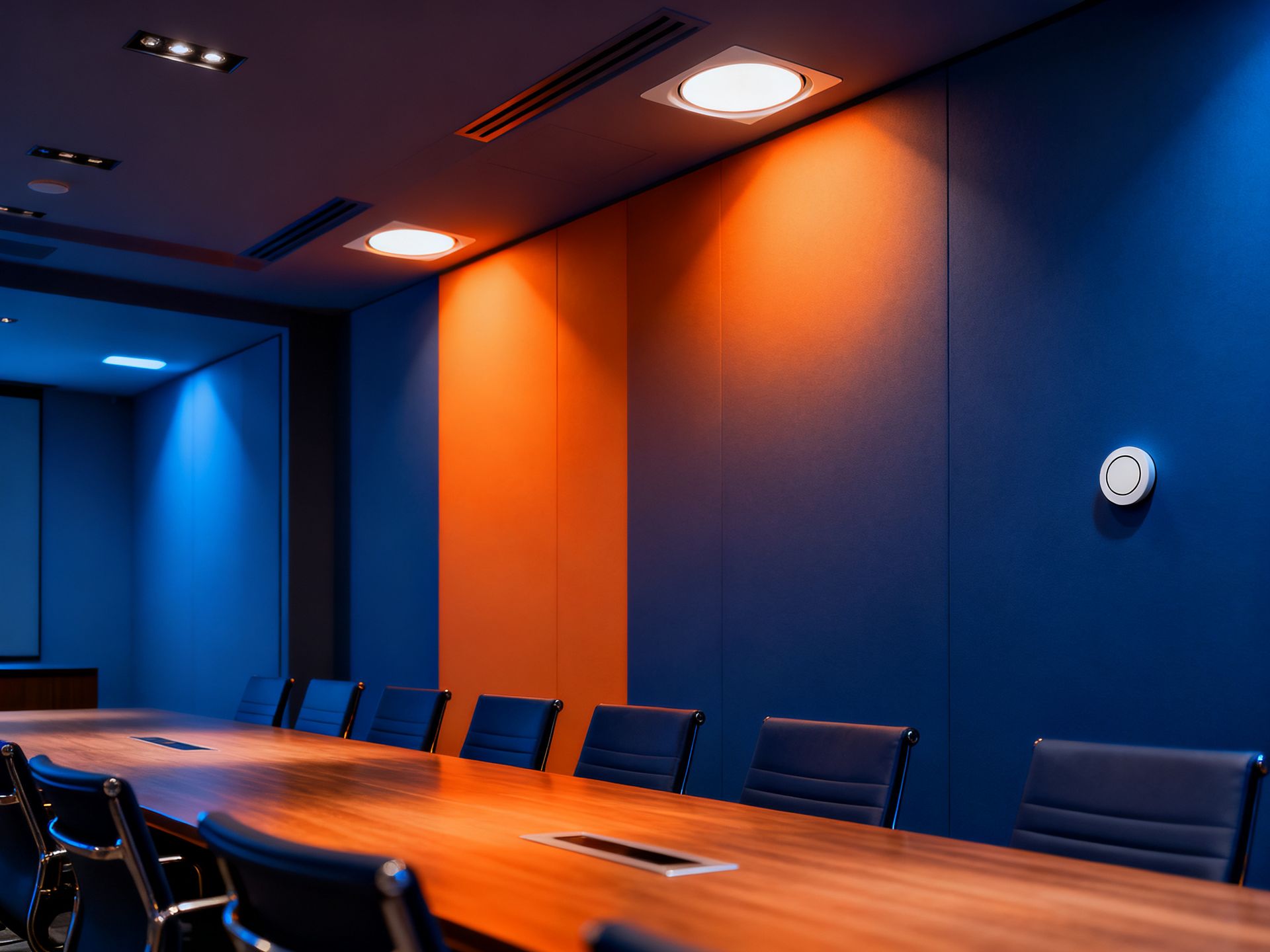 Smart lighting control system dashboard with dimming scenes