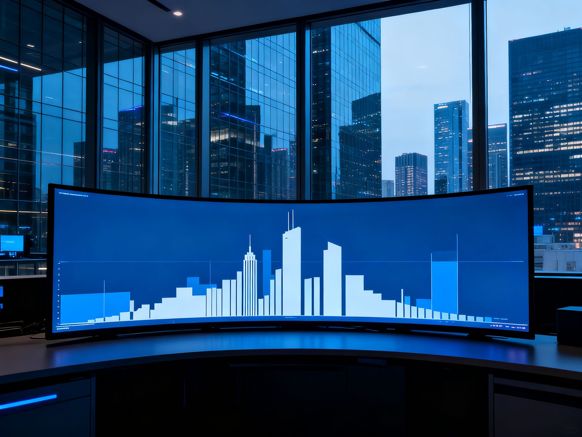 Building automation control system with smart energy dashboard